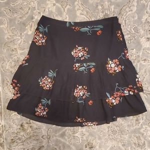 Loft tiered skirt